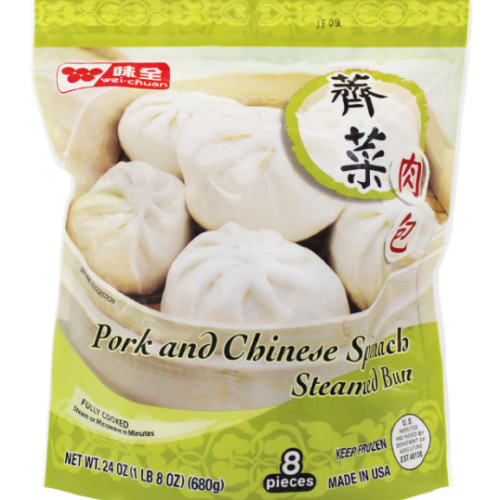 Wei-Chuan PORK & CHINESE SPINACH STEAMED BUN