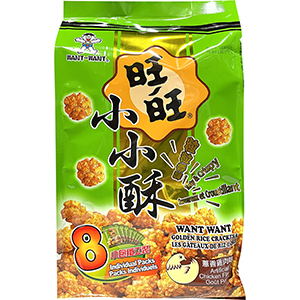 WANT-WANT GOLDEN RICE CRACKER CHKN FLV