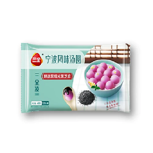 SQ-Glutinous Rice Ball(BK Rice & BK Sesame)