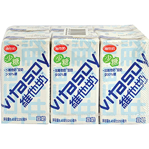 VITASOY SOYDRINK PACK LESS/SUGAR